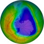 Antarctic Ozone 1992-10-09